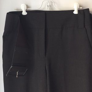 Express pinstripe trousers